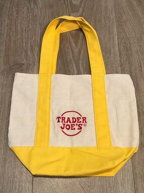 Trader Joe’s Mini Tote Bag yellow